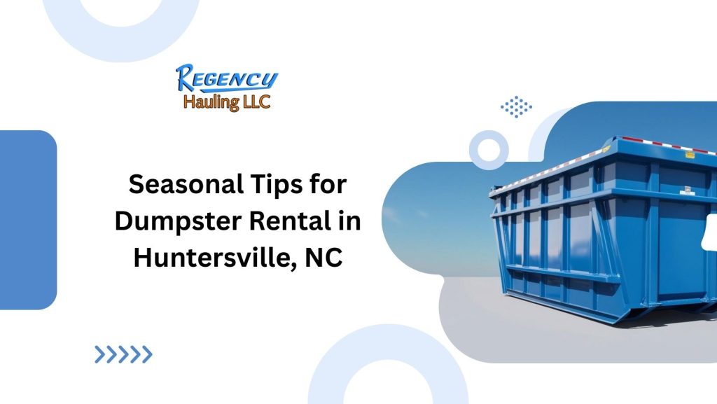 Dumpster Rental Huntersville NC