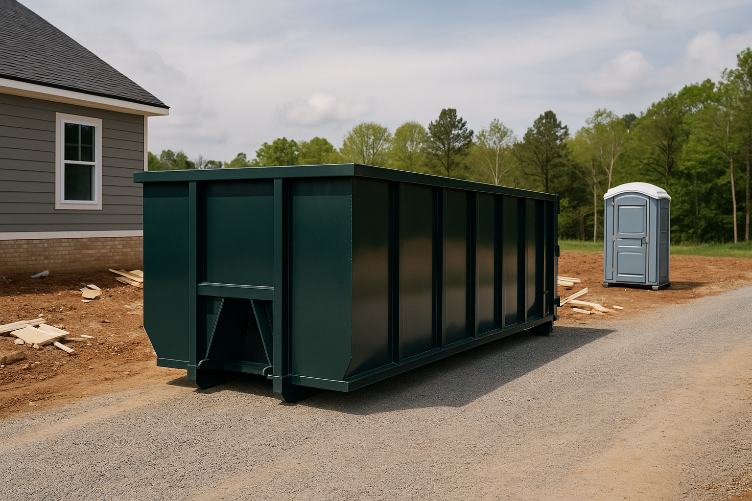 Portable Toilet Rentals: Crew Size, Duration, and Placement Tips — jobsite cleanup planning