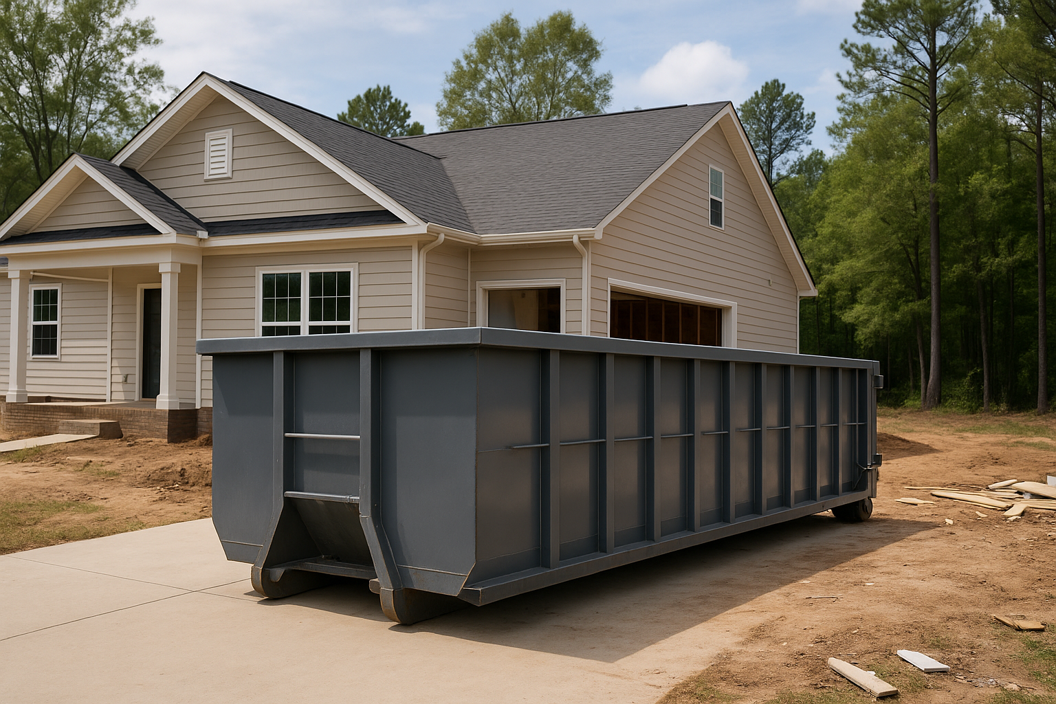 What Size Dumpster Do I Need? A Simple Rule-of-Thumb Guide — jobsite cleanup planning